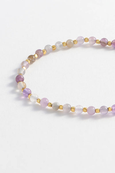 Amethyst Gemstone Amelia Bracelet