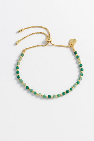Green Quartz Gemstone Amelia Bracelet
