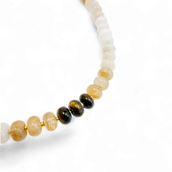 Bold Gemstone Necklace - Canyon