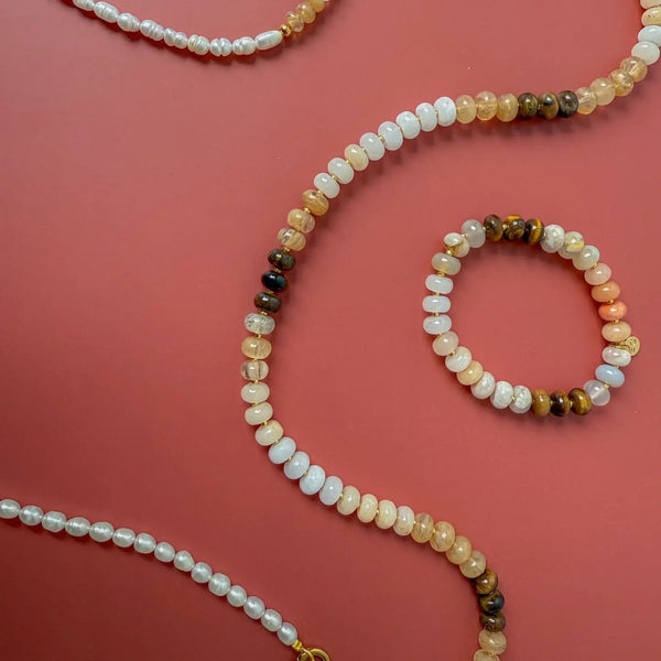 Bold Gemstone Necklace - Canyon