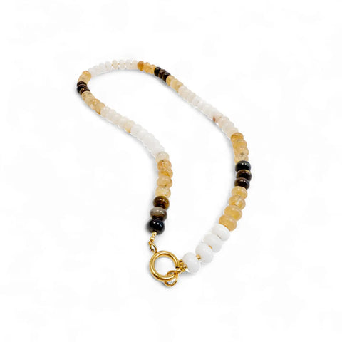 Bold Gemstone Necklace - Canyon