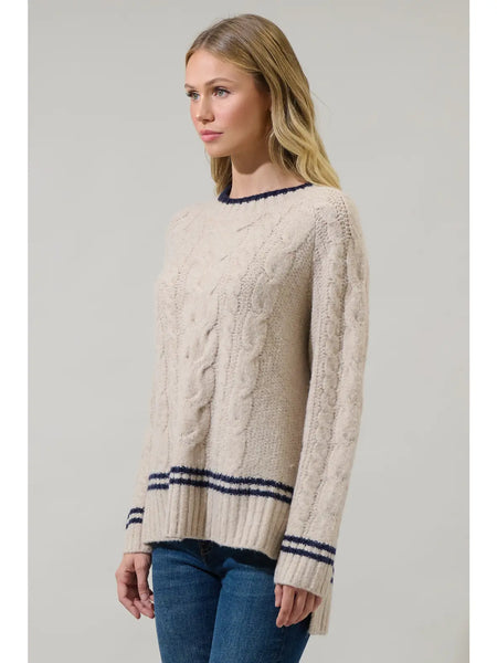 Eudora Sweater - Oatmeal
