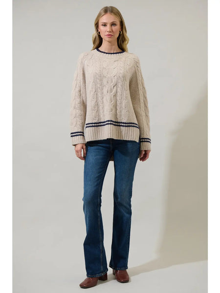 Eudora Sweater - Oatmeal