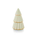 Peppermint Whip Gilded Tree Ceramic Candle