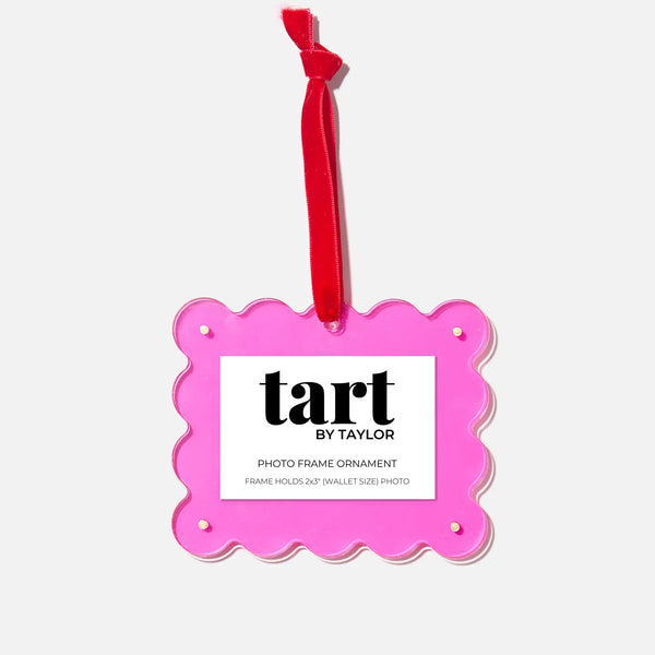 Frame Ornament -  Hot Pink