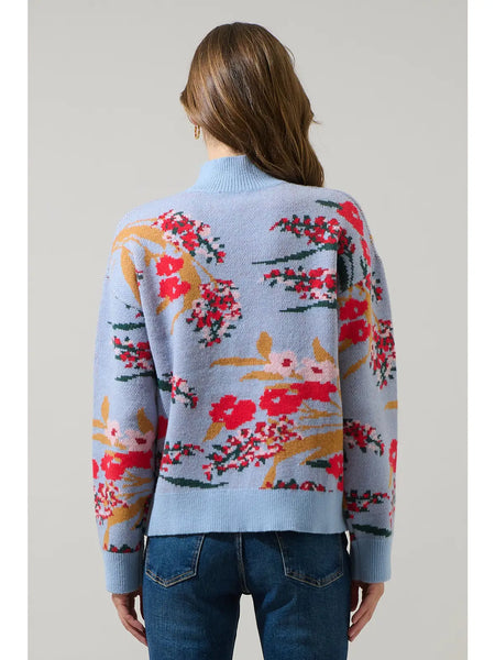 Fifi Top -- Light Blue