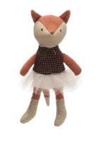 Cotton Linen Mini Animal - Fox