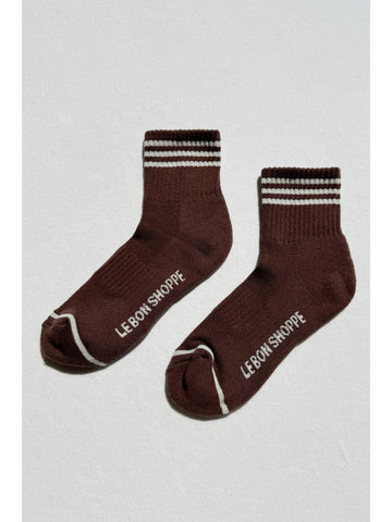 Girlfriend Socks - Mahogany