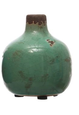 Terracotta Distressed Vase - #3