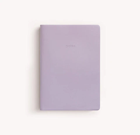 A5 Vegan Leather Notebook - Mauve