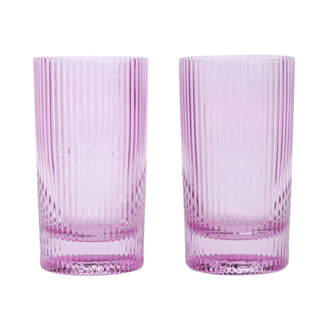 Stella Highball Glass - Lilac