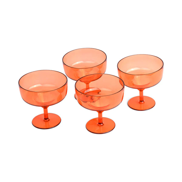 Rue Margarita Glass - Orange