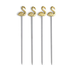Lily Flamingo Cocktail Picks