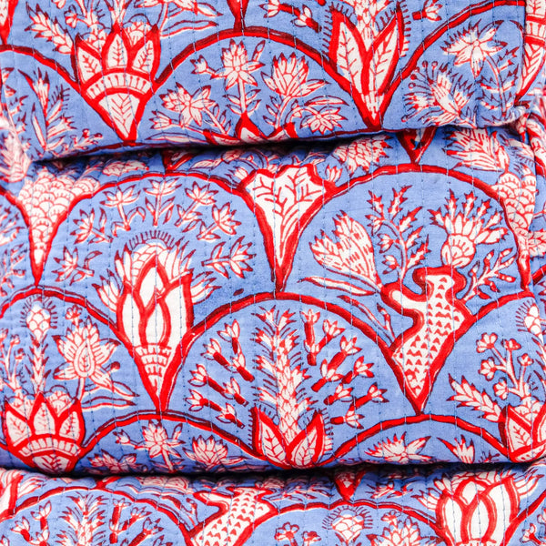 Small Toiletry Bag - Blue Arch