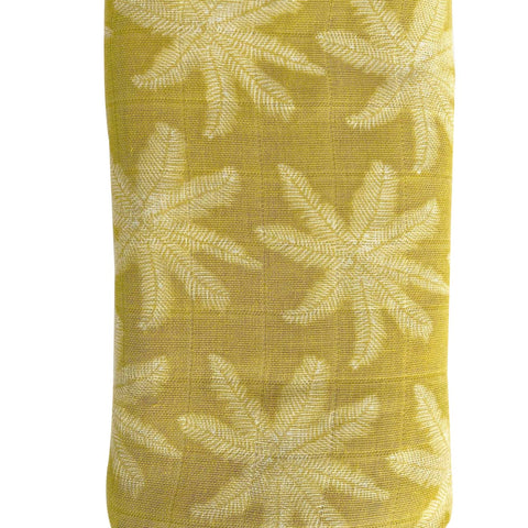 Muslin Swaddle - Pear Palm Print