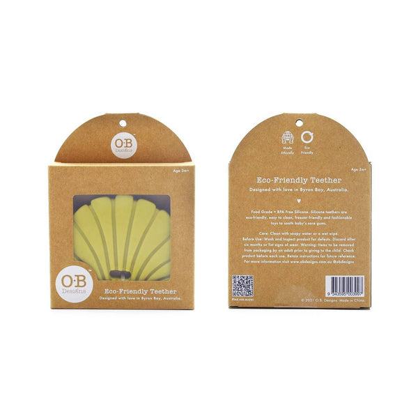 Shell Teether - Gold