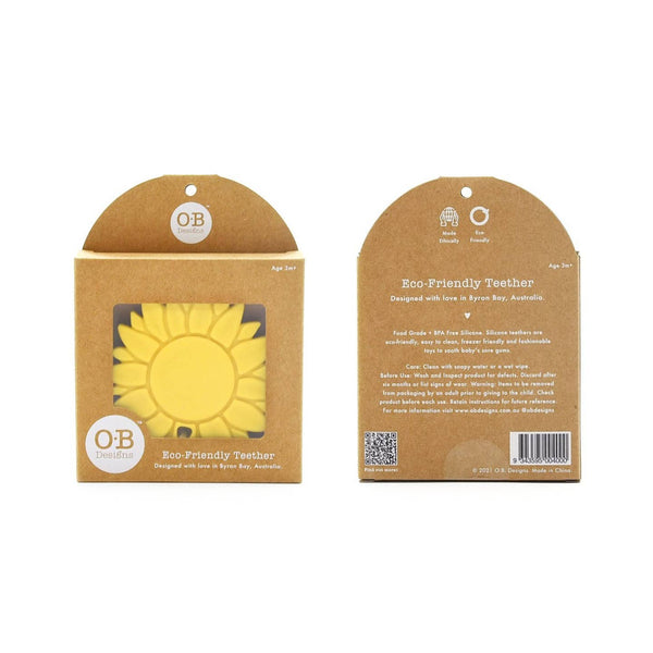 Sunflower Teether - Lemon