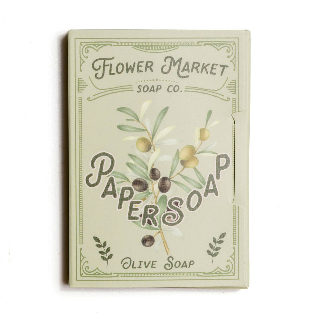 Olive Oil Paper Soap