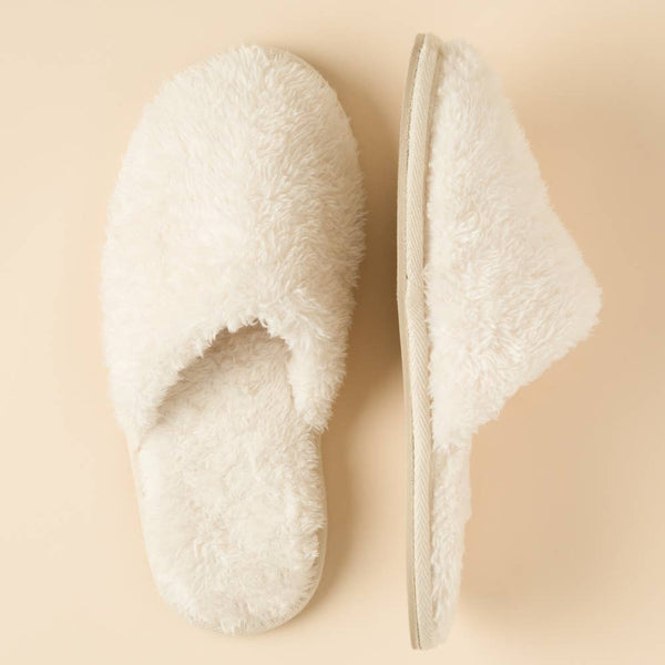 Dreamplush Cozy Lounge Slippers - Almond