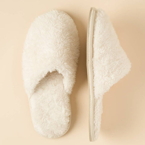 Dreamplush Cozy Lounge Slippers - Almond