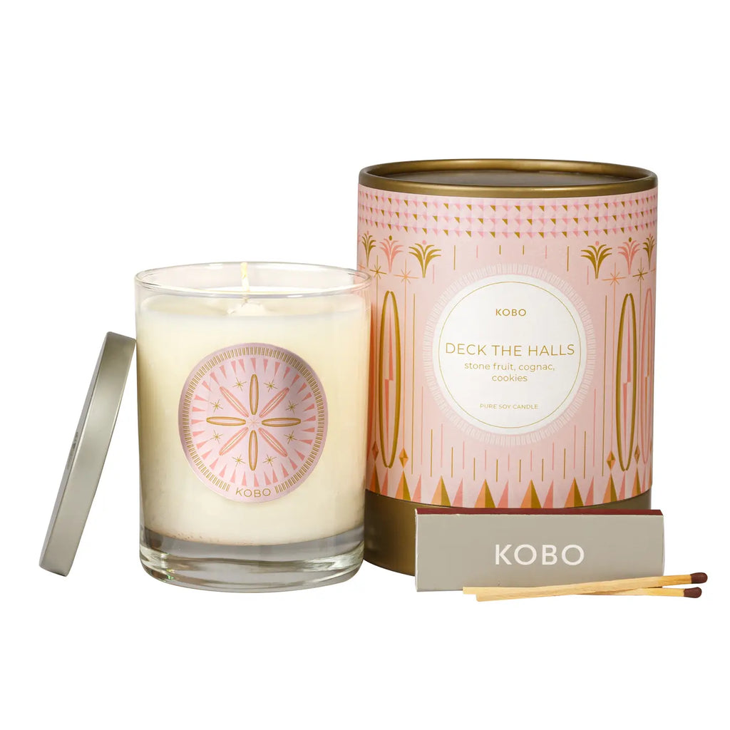 Deck the Halls Candle