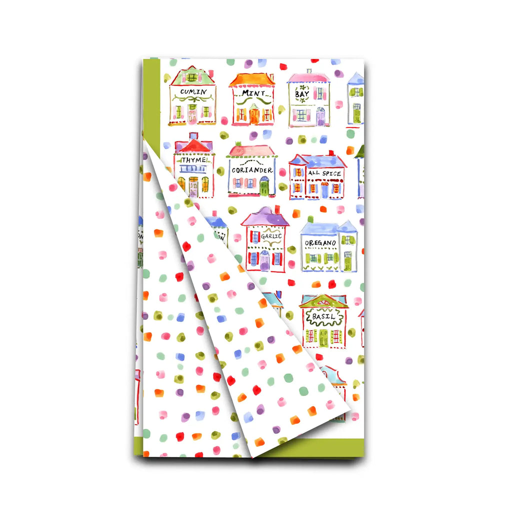 Spice Village Tea Towel