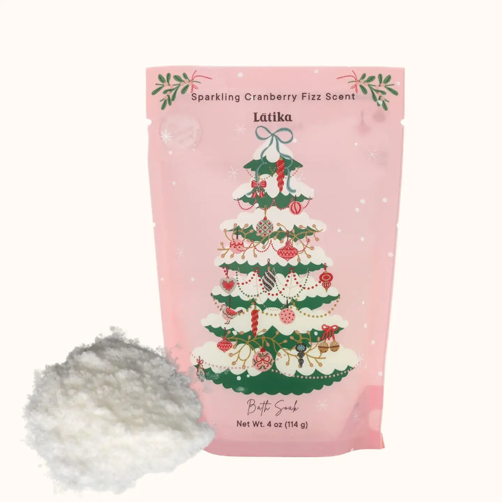 Christmas Bath Soak - Pink Cranberry