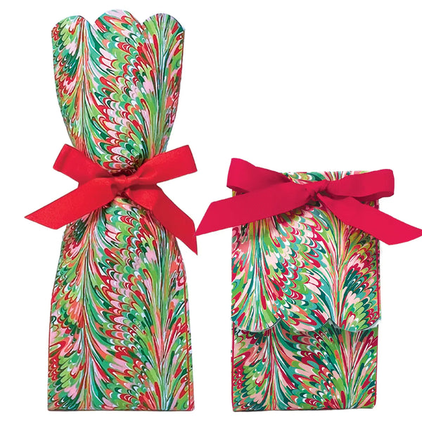Gift Bags - Christmas Marble