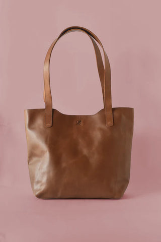 Large Tote - Cognac