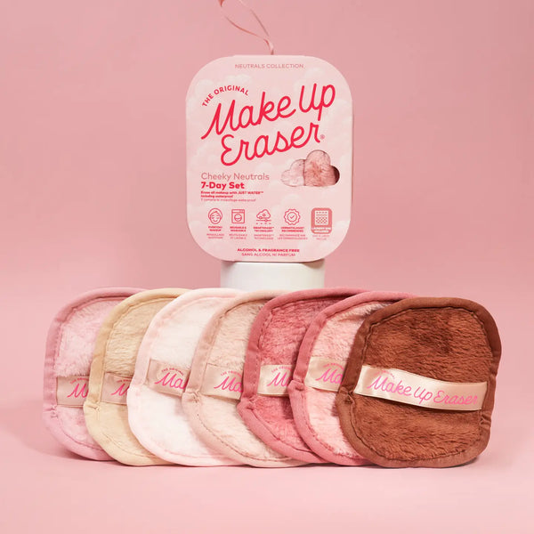 Daily Makeup Eraser 7 Piece Set - Blush