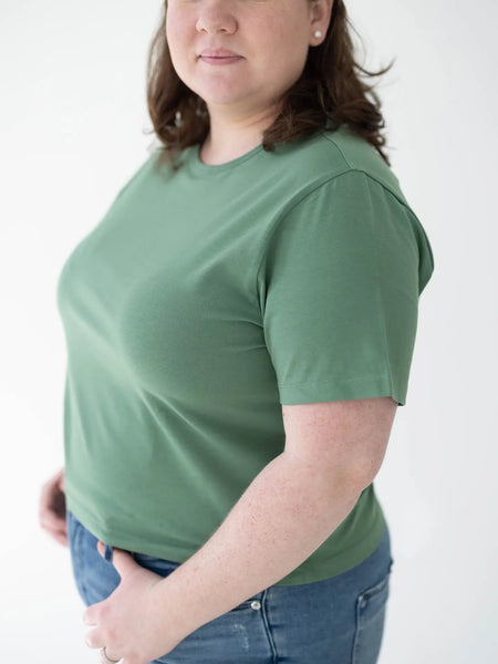 The Mom Tee -- Dark Ivy