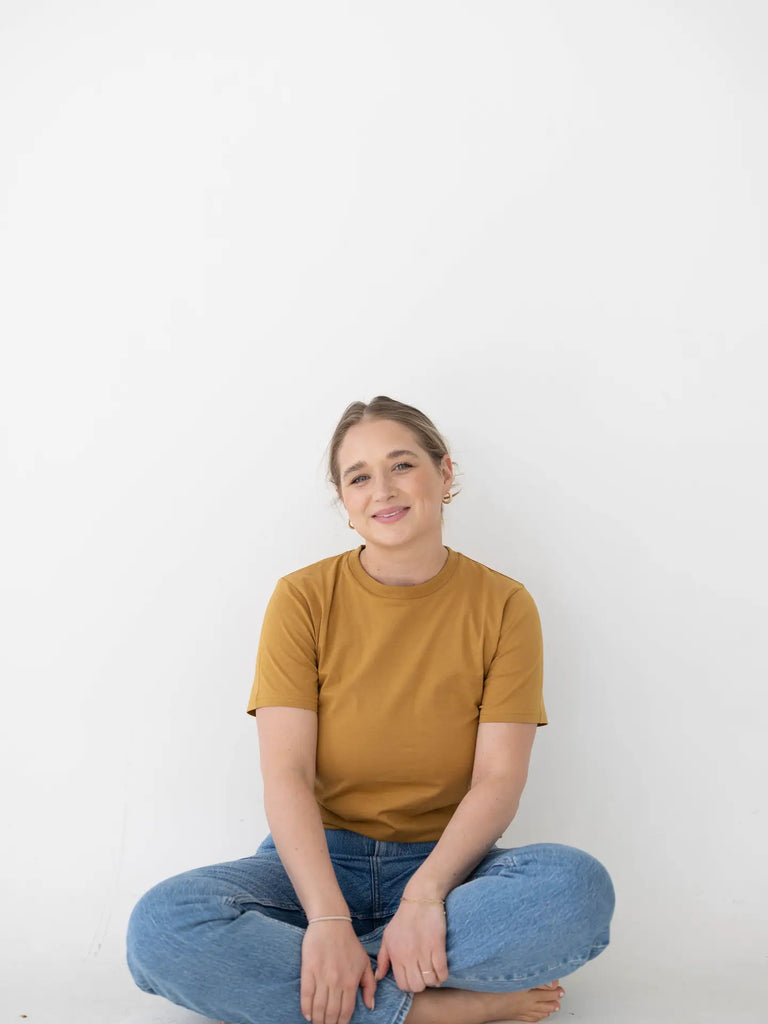 The Mom Tee -- Mustard