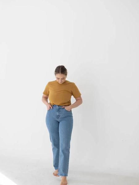 The Mom Tee -- Mustard