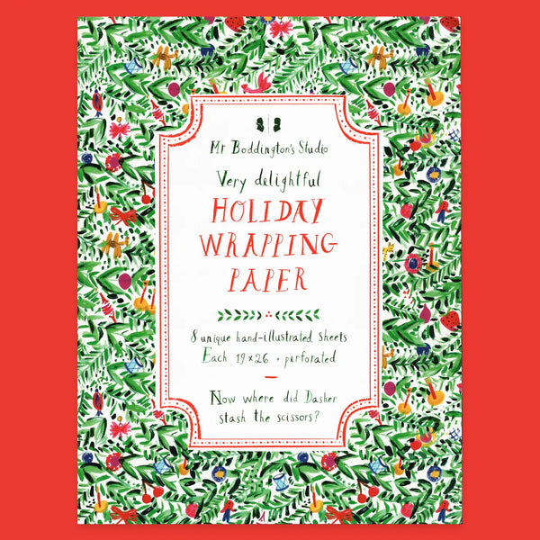 Holiday Wrapping Paper Book