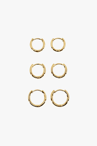 Aude Hoop Earring Set