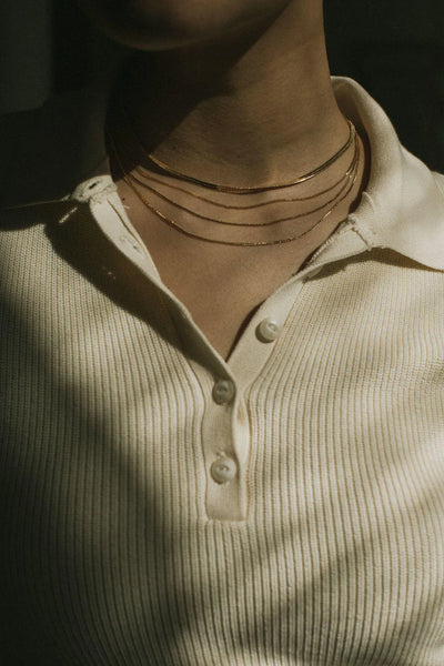Taylor Triple Chain Necklace