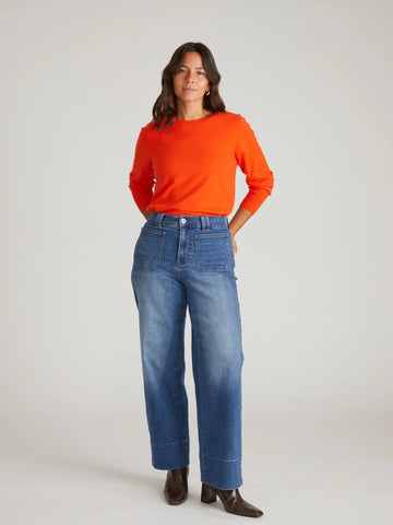 Kay Sweater -- Orange