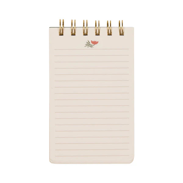 A Dopo Tiger Flower Wire Notepad