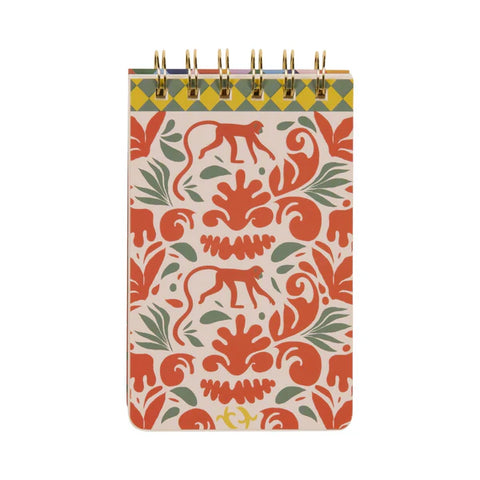 A Dopo Tiger Monkey Wire Notepad