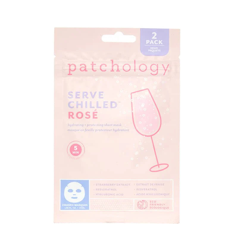 Serve Chilled Rose Hydrating Masks - 2 Pack