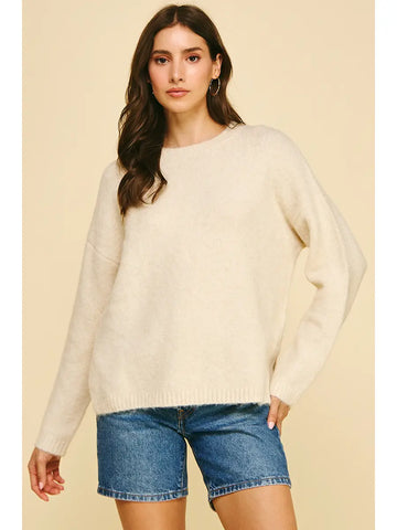 Astin Sweater -- Oatmeal