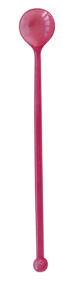 Resin Cocktail Spoon - Pink