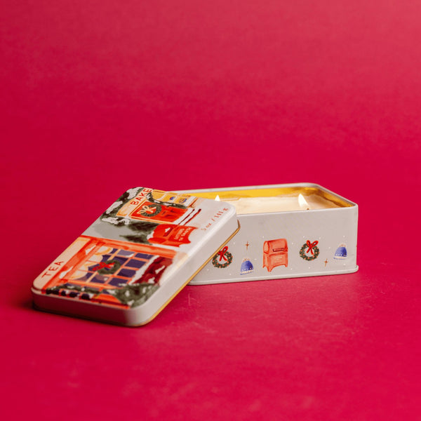 Holiday 5 oz. Candle Tin - Sweet Orange & Fir