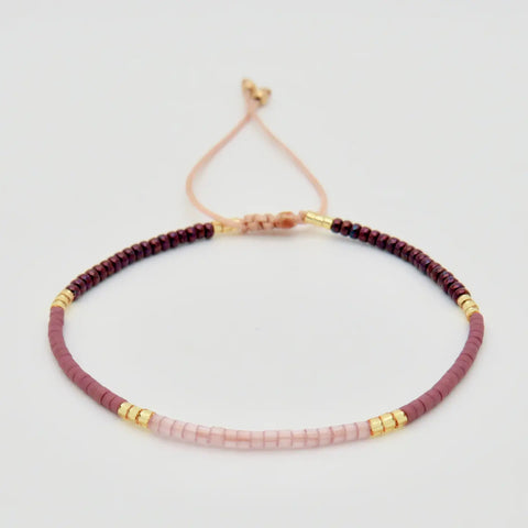 Miyuki Bracelet - Sangria
