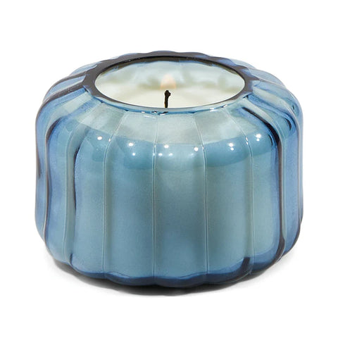 Ripple Candle- Peppered Indigo 4.5oz