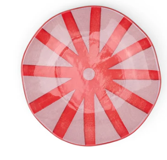 The Marley Appetizer Plates - Red