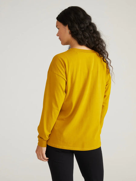 Baines Top -- Mustard