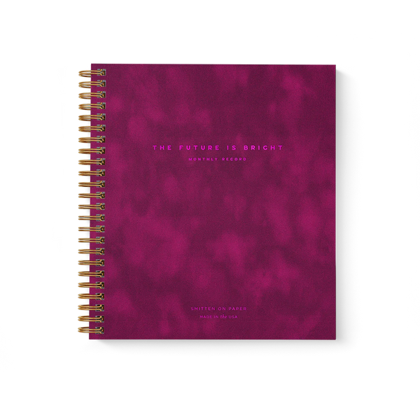 Future is Bright Planner - Velvet Fuchsia