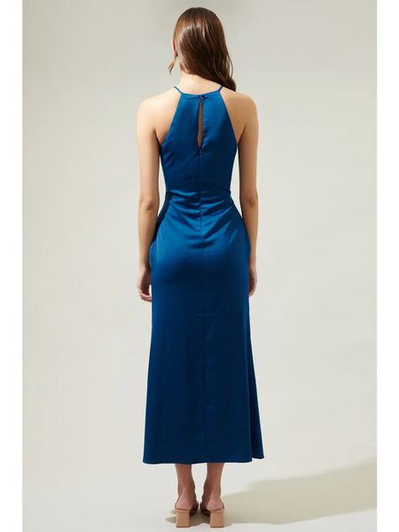 Carmina Dress -- Blue