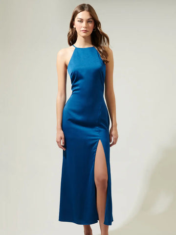 Carmina Dress -- Blue
